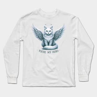 Furry Guardian Angel Long Sleeve T-Shirt